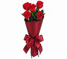 Букет 5 Красных роз Эдлесс Лав в Кирове Калужской области