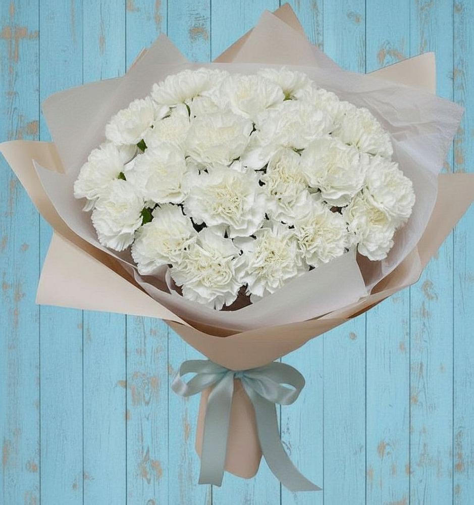 Букет цветов из: Гвоздики в Кирове Калужской области