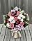 Букет цветов из: Альстромерии, Гвоздики, Розы и Хризантемы в Кирове Калужской области
