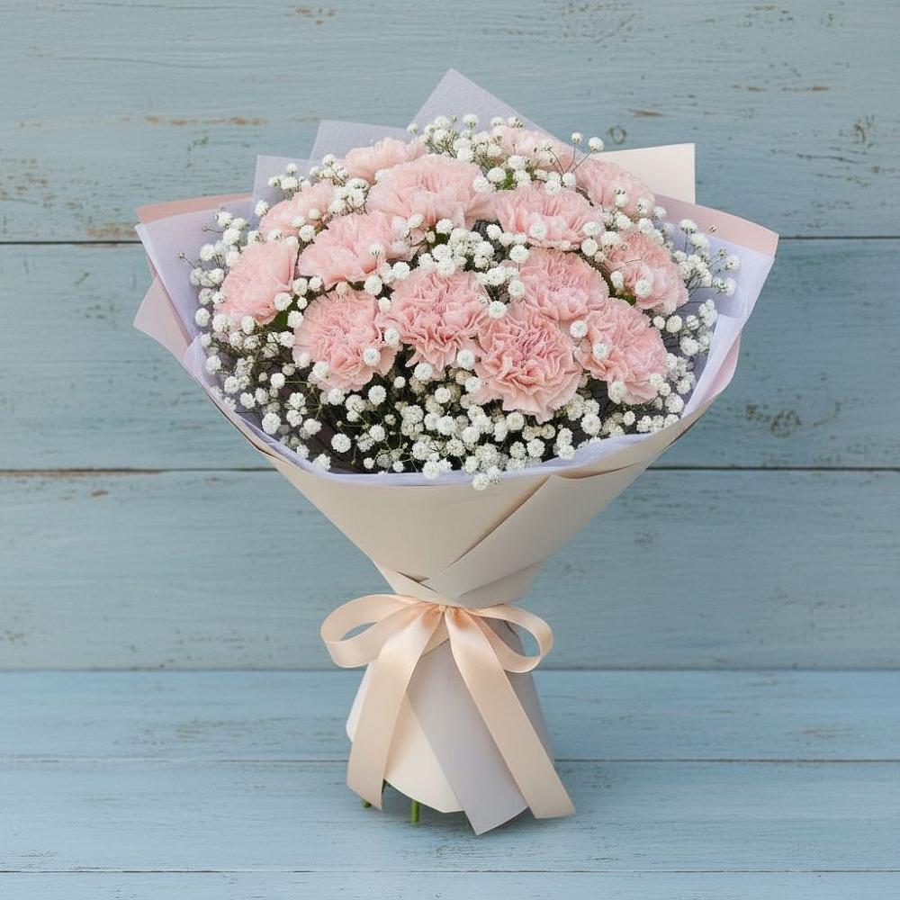 Букет цветов из: Гвоздики в Кирове Калужской области