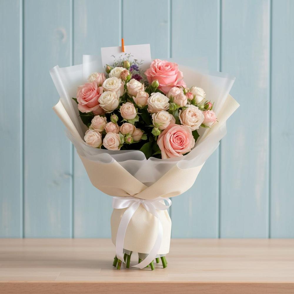 Букет цветов из: Розы в Кирове Калужской области