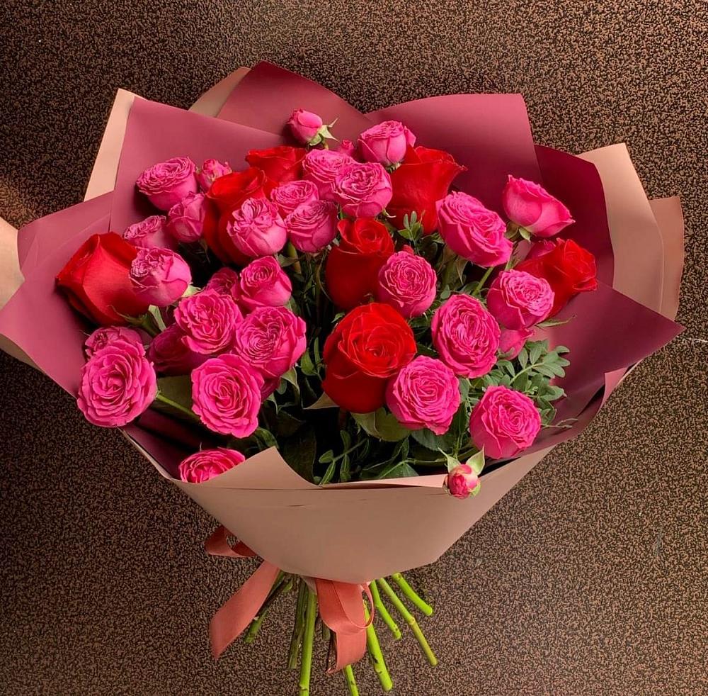 Букет В объятьях нежности в Кирове Калужской области