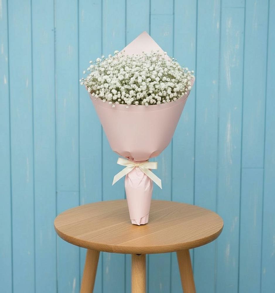 Букет цветов из: Гипсофила в Кирове Калужской области