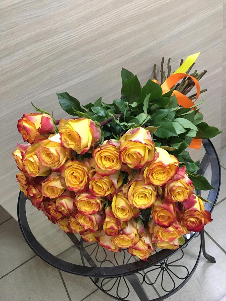 Букет Желтые розы в Кирове Калужской области