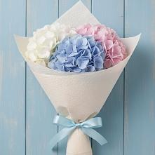 Букет цветов из:  Гортензия в Кирове Калужской области