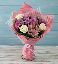 Букет цветов из:  Герберы в Кирове Калужской области