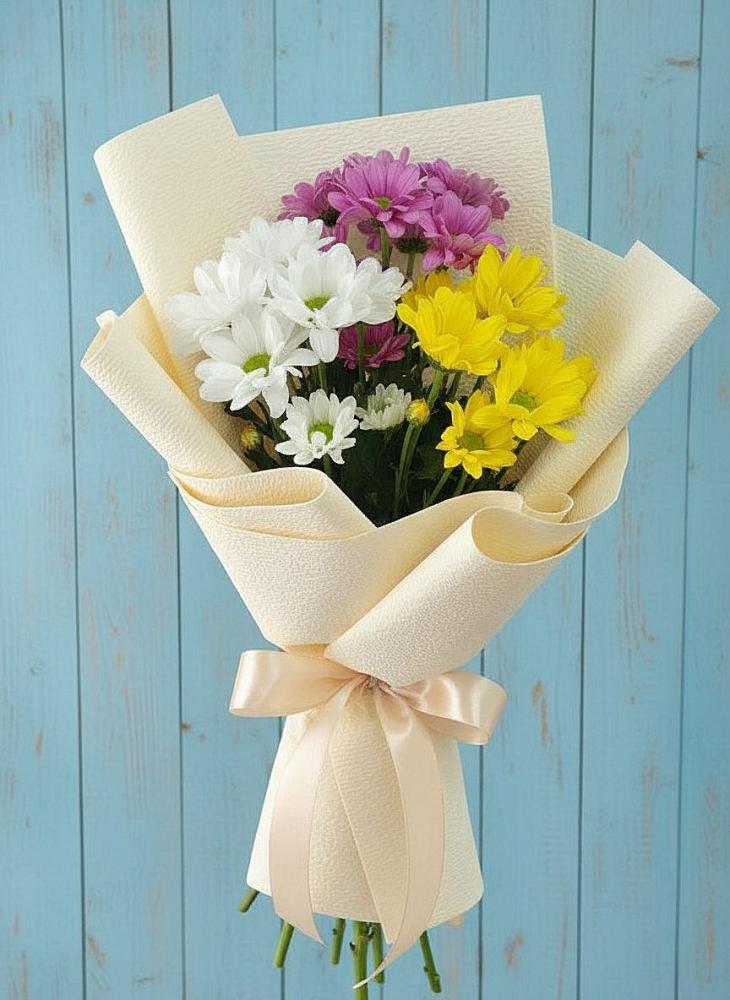 Букет цветов из: Хризантемы в Кирове Калужской области