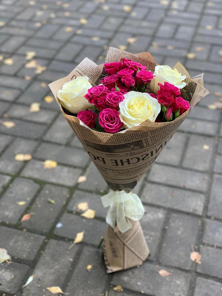 Букет цветов из: Розы в Кирове Калужской области