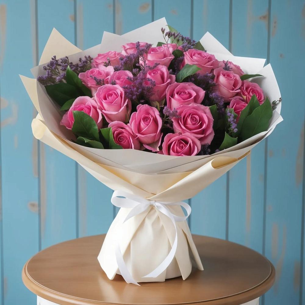 Букет цветов из: Розы в Кирове Калужской области