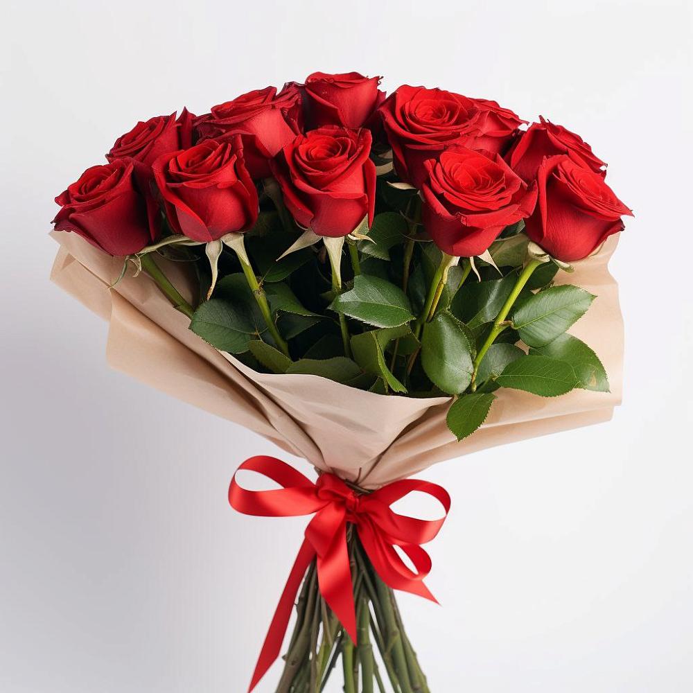 Букет 11 Красных роз Эдлесс Лав в Кирове Калужской области